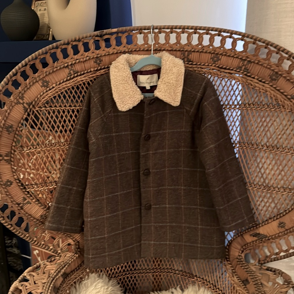 Nwot Wool Gender Neutral Kids Peacoat